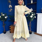 Melani Lace Detail Maxi Dress Yellow