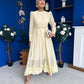 Melani Lace Detail Maxi Dress Yellow