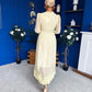 Melani Lace Detail Maxi Dress Yellow