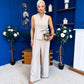 Janis Wrap Waistcoat & Trouser Set Stone