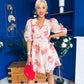 Indianna Belted Mini Dress Floral