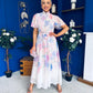 Gianna Detailed Occasion Dress Floral