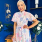 Gianna Detailed Occasion Dress Floral