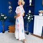 Gianna Detailed Occasion Dress Floral