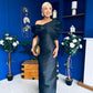 Eden One Shoulder Occasion Dress Black