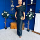 Eden One Shoulder Occasion Dress Black