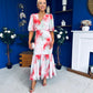 Rhoda Puff Sleeve Tiered Maxi Dress