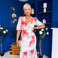 Rhoda Puff Sleeve Tiered Maxi Dress