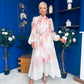 Darla Detailed Midi Shirt Dress Floral