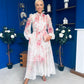 Darla Detailed Midi Shirt Dress Floral