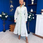 Ellis Detailed Midi Shirt Dress Mint