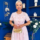 Lexi Crochet Midi Shirt Dress Pwr Pink