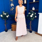 Bernice Detailed Waistcoat & Skirt Set Pwr Pink