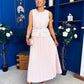 Bernice Detailed Waistcoat & Skirt Set Pwr Pink