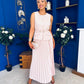 Bernice Detailed Waistcoat & Skirt Set Pwr Pink