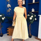 Savanna Detailed Midaxi Dress Yellow