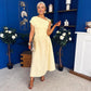 Savanna Detailed Midaxi Dress Yellow