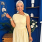 Savanna Detailed Midaxi Dress Yellow