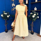 Savanna Detailed Midaxi Dress Yellow