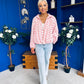 Shelly Polka Bomber Jacket Pwr Pink