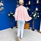 Shelly Polka Bomber Jacket Pwr Pink