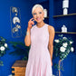 Valerie Lace Detail Occasion Dress Pwr Pink
