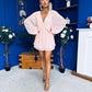 Beky Micro Pleat Playsuit Pwr Pink