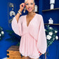 Beky Micro Pleat Playsuit Pwr Pink