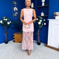 Pauline Detailed Midi Dress Blush