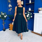 June Lace Detail Occasion Dress Black