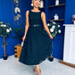 June Lace Detail Occasion Dress Black