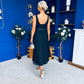 June Lace Detail Occasion Dress Black