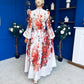Hayley 3d Floral Detail Shirt Dress Floral Rose