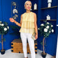 Lana Layered Sleeveless Top Yellow