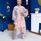 Janette 3d Floral Detail Shirt Dress Floral