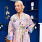 Janette 3d Floral Detail Shirt Dress Floral