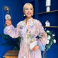 Janette 3d Floral Detail Shirt Dress Floral