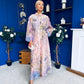 Janette 3d Floral Detail Shirt Dress Floral