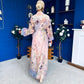 Janette 3d Floral Detail Shirt Dress Floral