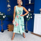 Kennedy Sleeveless Midi Dress Floral Pastel