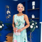 Kennedy Sleeveless Midi Dress Floral Pastel
