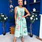 Kennedy Sleeveless Midi Dress Floral Pastel