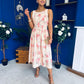 Kennedy Sleeveless Midi Dress Floral Yellow