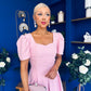 Hilary Sweetheart Neckline Occasion Dress Pwr Pink