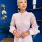 Sheila Lace Detail Occasion Dress Blush