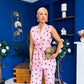 Phoebe Waistcoat & Trouser Set Polka Pink