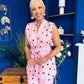 Phoebe Waistcoat & Trouser Set Polka Pink
