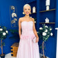 Yvonne Ruched Detail Occasion Dress Pwr Pink