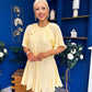 Romy Frill Detail Mini Dress Yellow