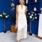 Norma Lace Detailed Waistcoat & Skirt Set Yellow